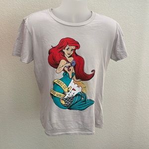 Disney Mens Ariel’s Tattoo Shirt